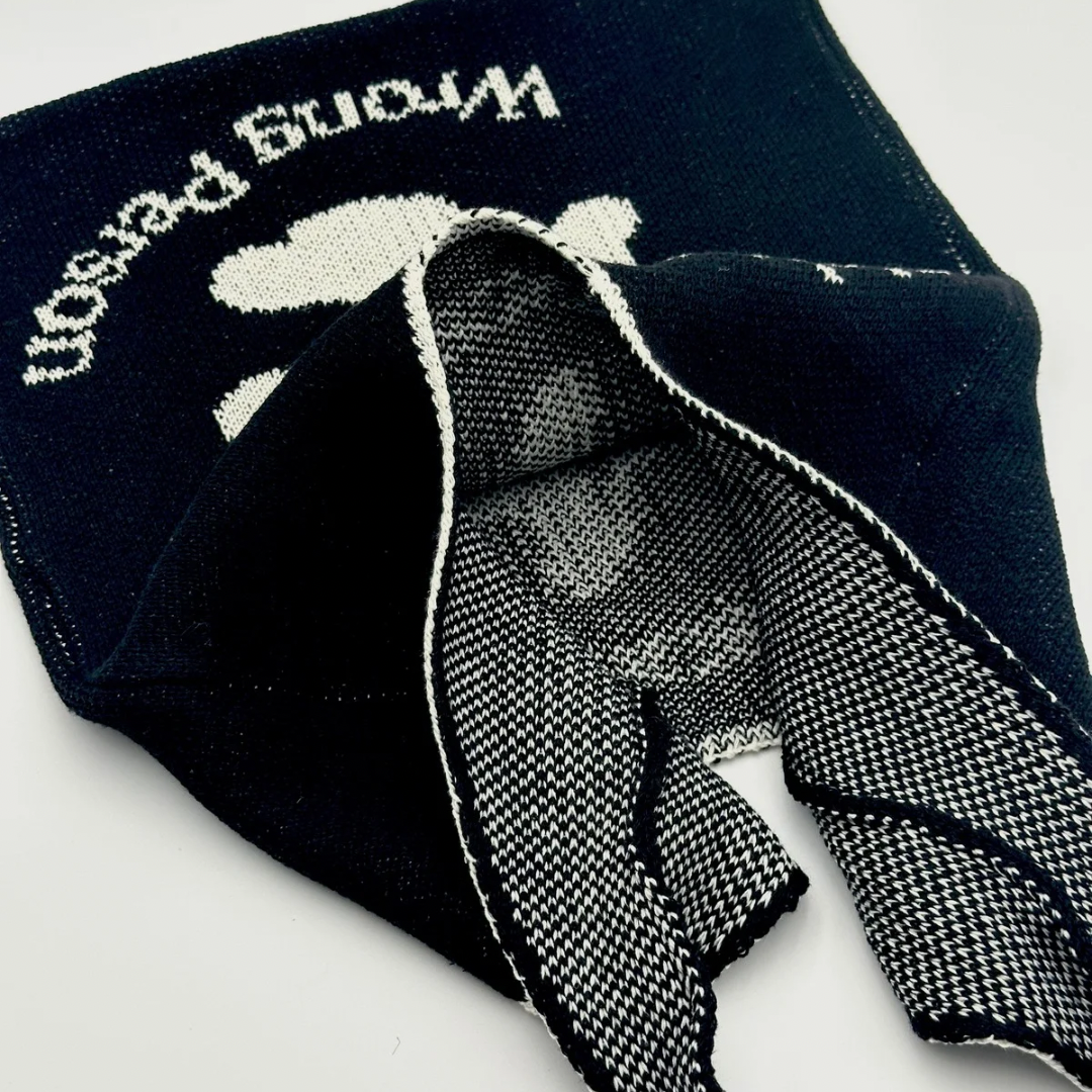 Right Place, Wrong Person Knit Tote