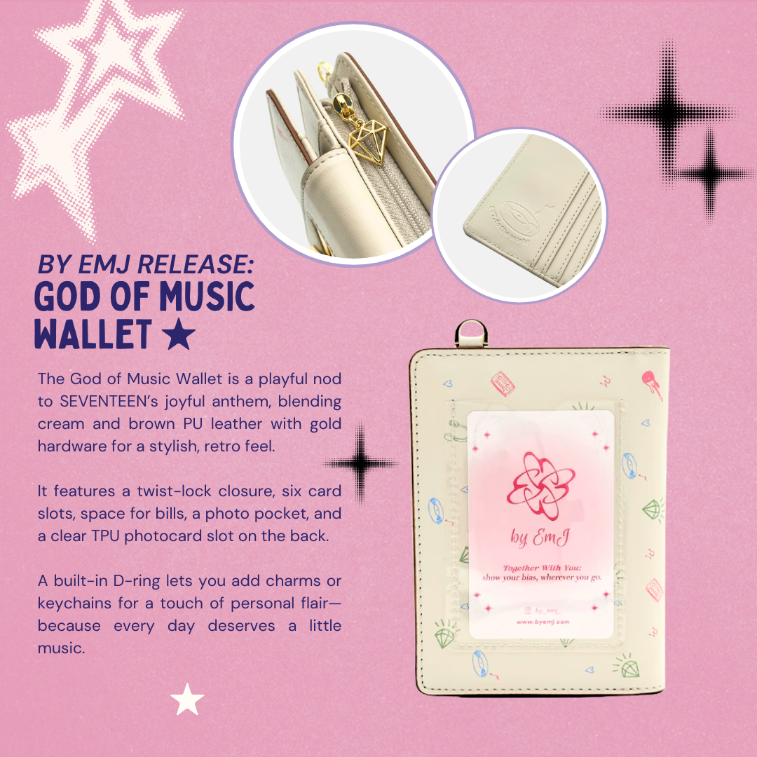 God of Music Wallet / Seventeen Wallet