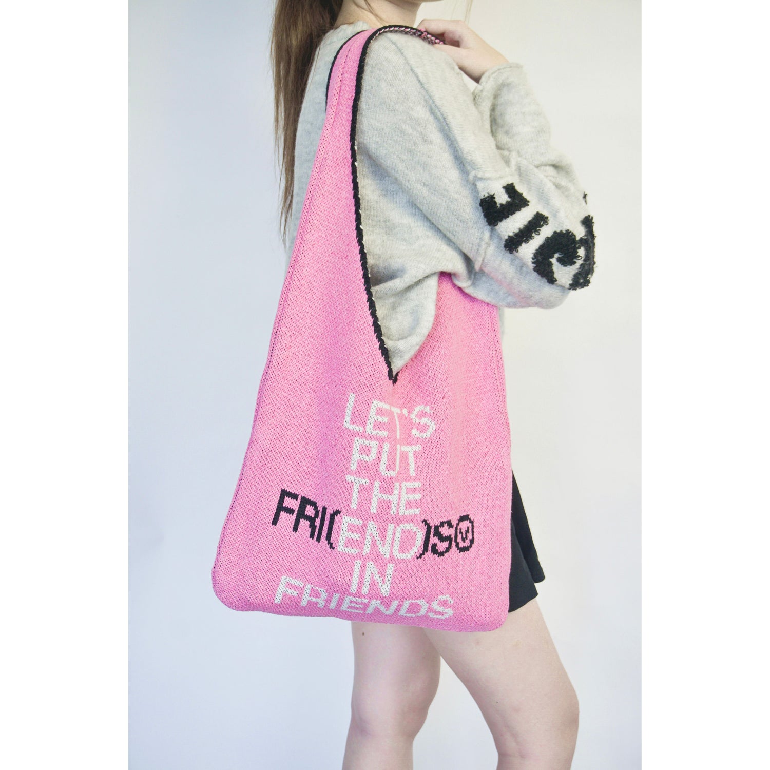 FRI(END)S Knit Tote