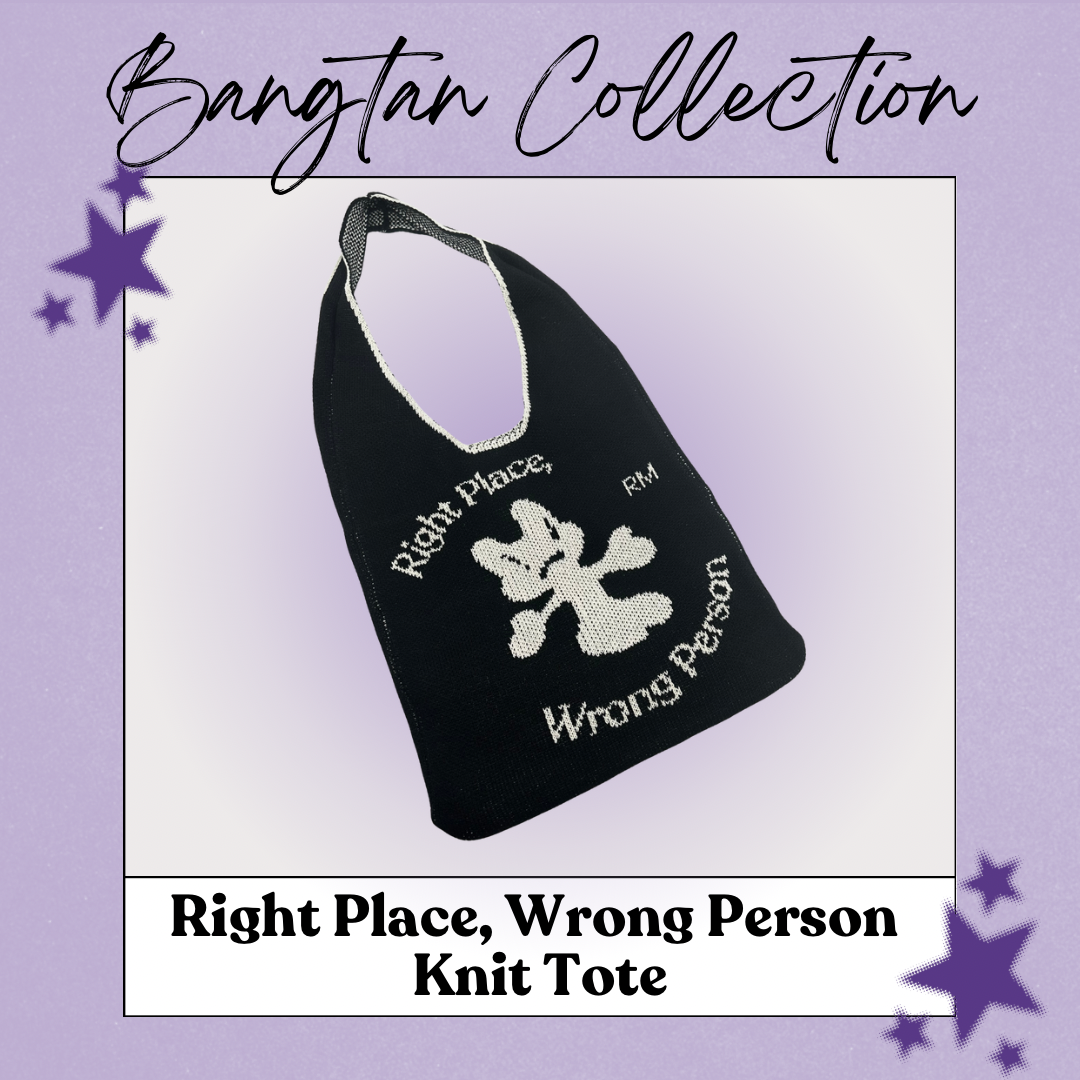 Right Place, Wrong Person Knit Tote