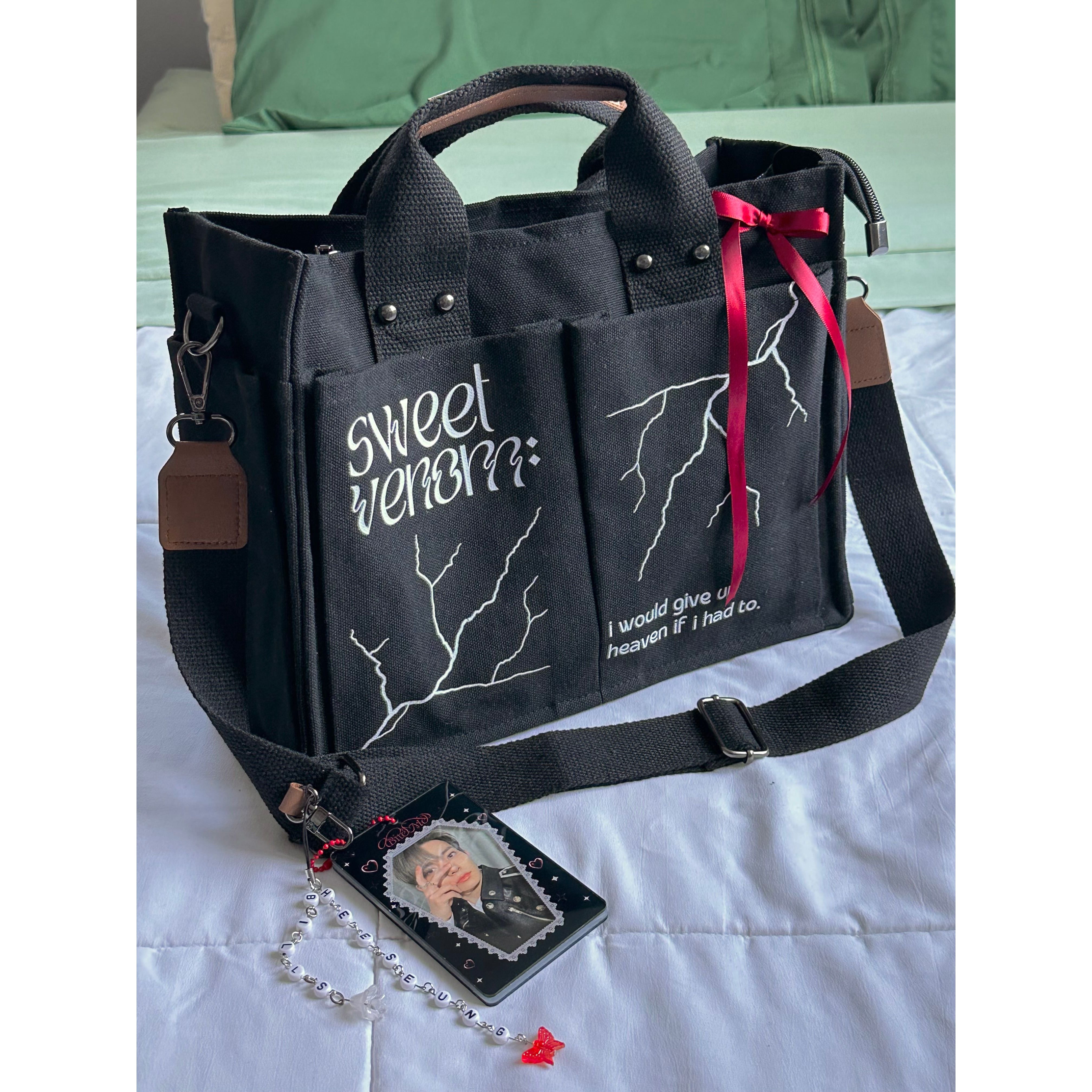 Sweet Venom Tote Bag / Canvas Tote Bag *** PRE-ORDER *** – By EmJ