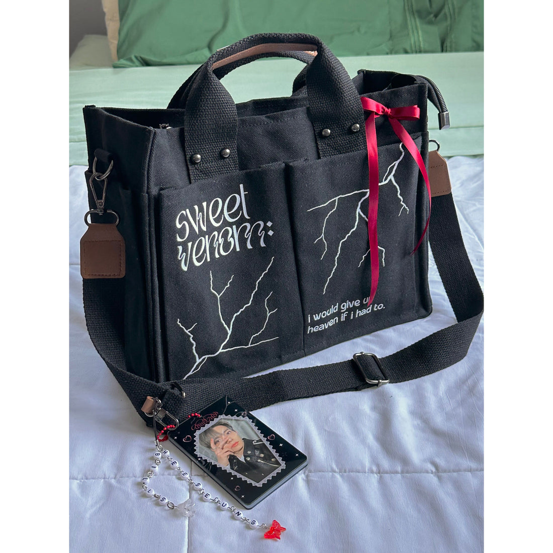 Sweet Venom Tote Bag / Canvas Tote Bag