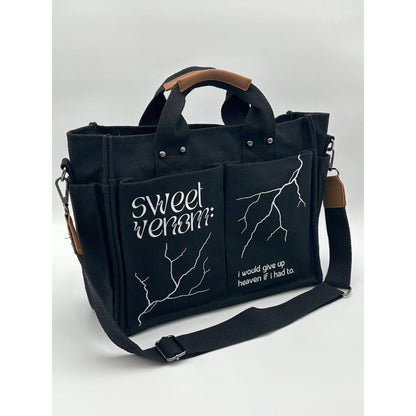 Sweet Venom Tote Bag / Canvas Tote Bag (Restocking End of November)