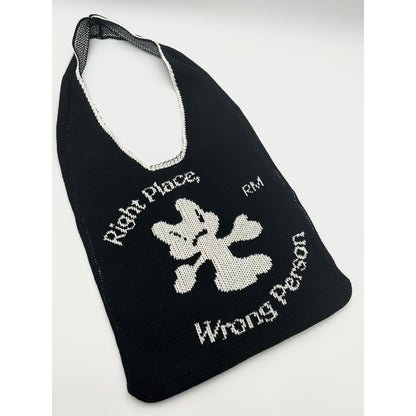 Right Place, Wrong Person Knit Tote