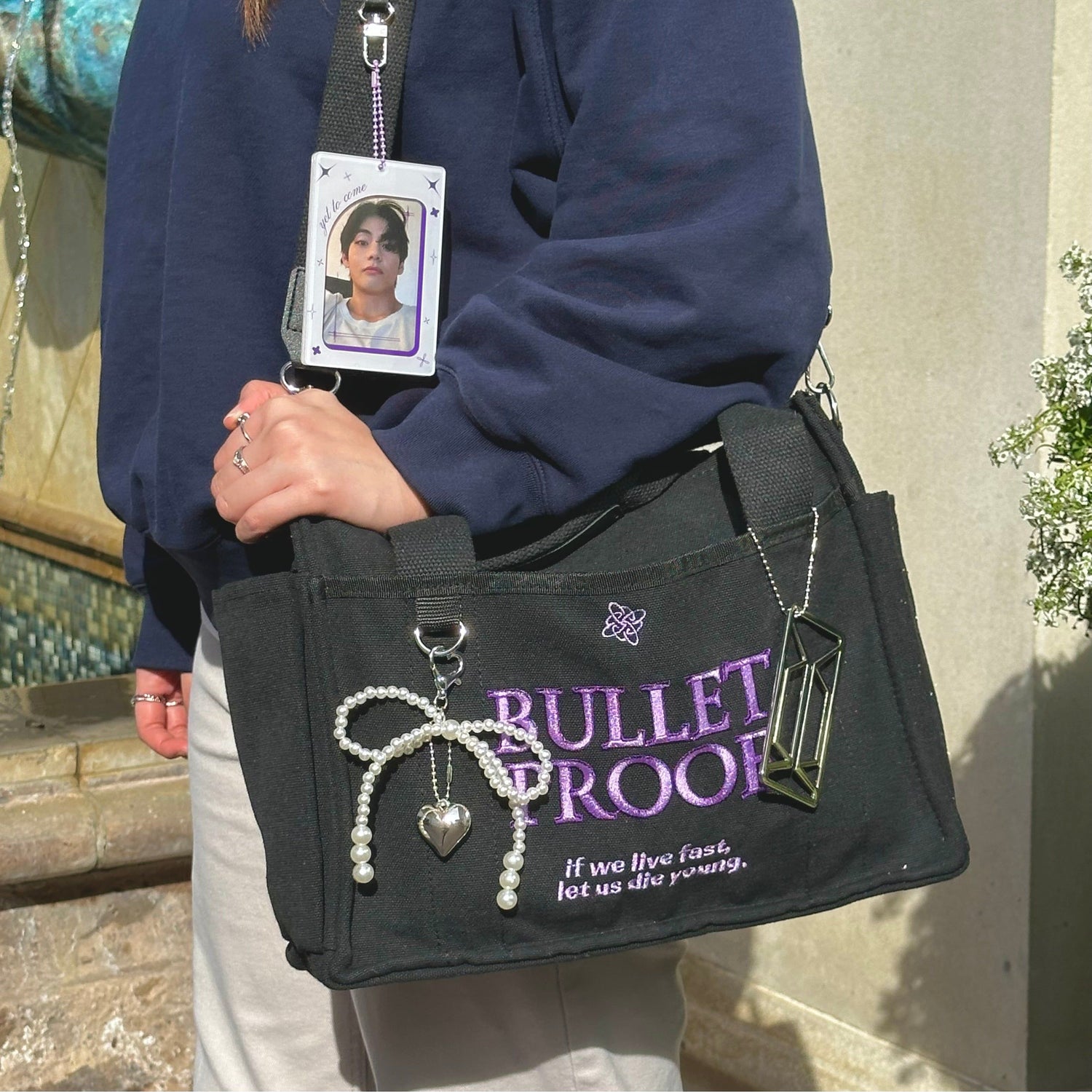 Run BTS Tote Bag / Canvas Tote Bag
