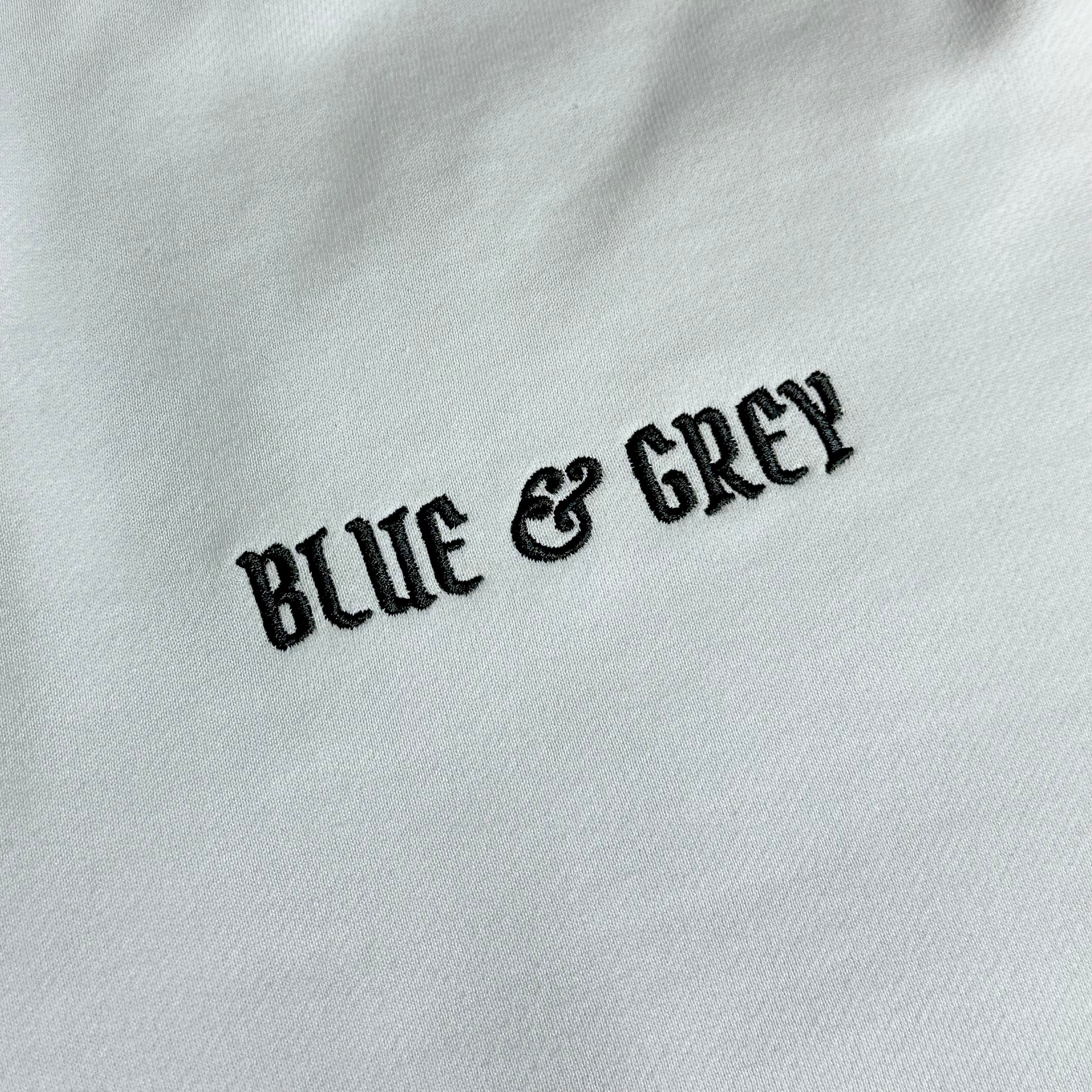 Blue &amp; Grey Crewneck