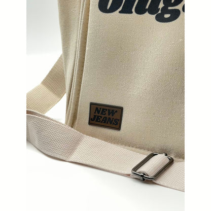 OMG-Einkaufstasche / Neue Jeans Allround-Einkaufstasche aus Segeltuch